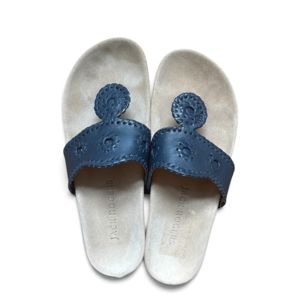 Jack Rogers Jacks comfort sandal blue size 8.5